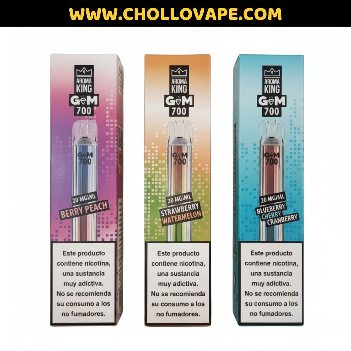 aroma king vape 700 puffs Pod Desechable Aroma King GEM 700 Puffs