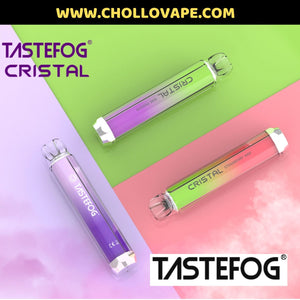 Tastefog Cristal 800 Caladas con nicotina 2% Led Colores