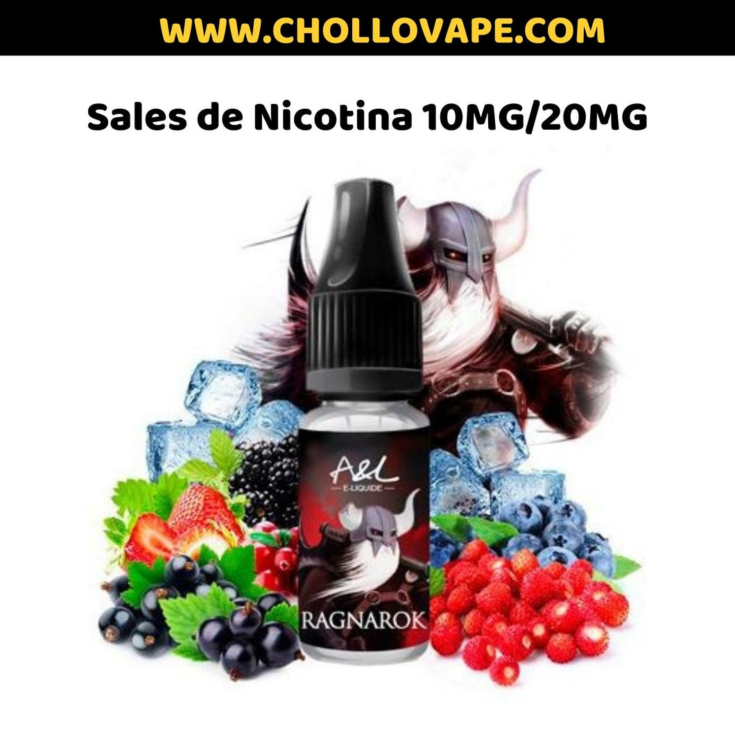 A&L Ultimate E-Liquids Ragnarok 10ml (Sales de Nicotina)