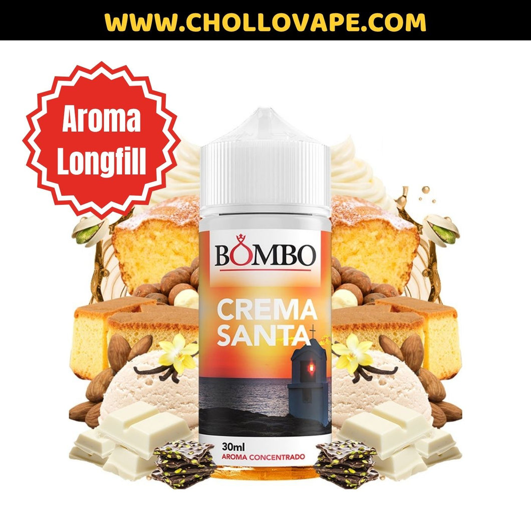 Aroma Concentrado Bombo - Crema Santa Longfill 30ml