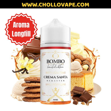 Aroma Concentrado Bombo - Crema Santa Remaster Longfill 30ml