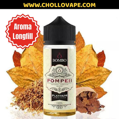 Aroma Concentrado Bombo Platinum Tobaccos - Pompeii Longfill 30 ml