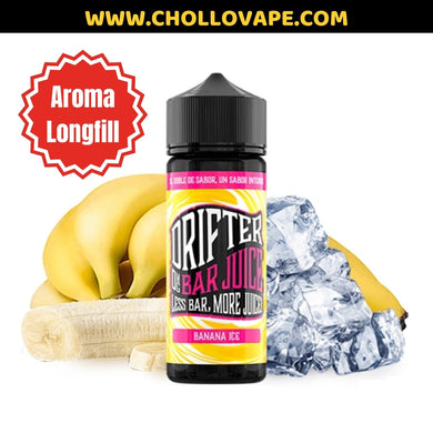 Aroma Concentrado Drifter Bar Longfill - Banana Ice 24ml