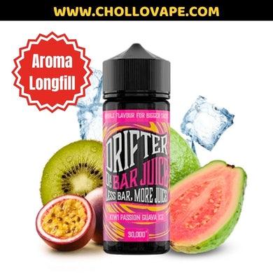 Aroma Concentrado Drifter Bar - Kiwi Passion Guava Ice Longfill 24 ml