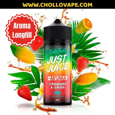 Aroma Concentrado Just Juice Exotic Fruits - Strawberry Curuba Longfill 24 ml