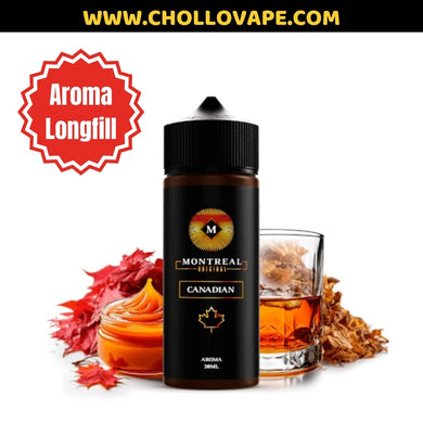 Aroma Concentrado Montreal Original - Canadian Longfill 30 ml