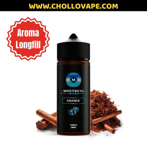 Aroma Concentrado Montreal Original - Chance Longfill 30 ml