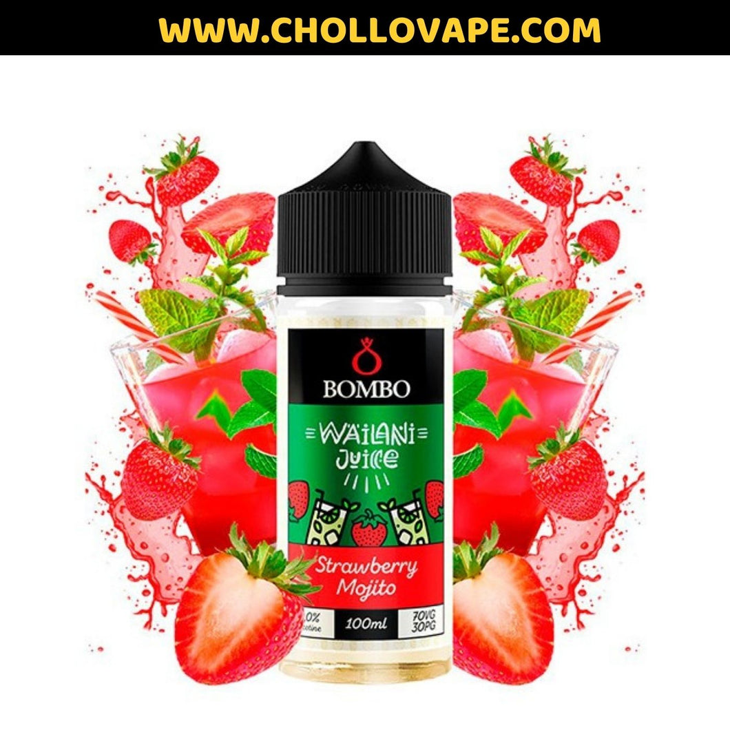Bombo Wailani Juice Strawberry Mojito 100ml