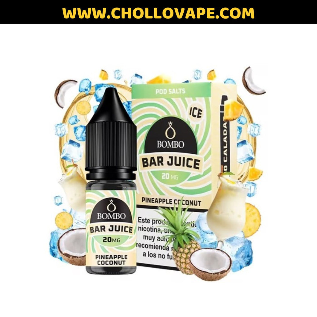 Bombo Bar Juice Ice - Pineapple Coconut Sales de Nicotina 10ml