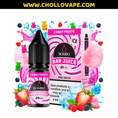 Bombo Bar Juice Ice - Candy Fruits Sales de Nicotina 10ml