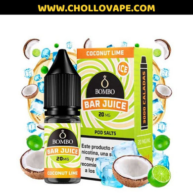 Bombo Bar Juice Ice - Coconut Lime Sales de Nicotina 10ml