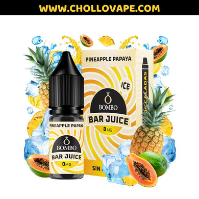 Bombo Bar Juice Ice - Pineapple Papaya Sales de Nicotina 10ml