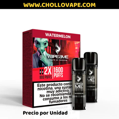 Cartuchos Para Vapeame To Revive 800 Puffs Nicotina 2% (Compatibles con Tappo Air)