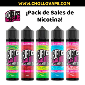 vapear sales de nicotina Drifter