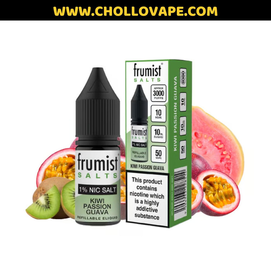 Frumist - Kiwi Passion Guava 10ml Sales de Nicotina