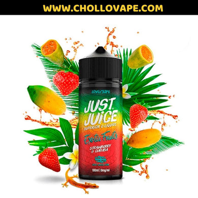 Just Juice Exotic Fruits Strawberry & Curuba 100ml (Sin Nicotina)