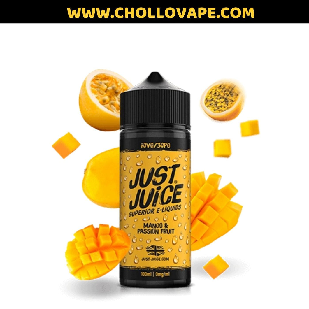 Just Juice Mango & Passion Fruit Ice 100ml (Sin Nicotina)