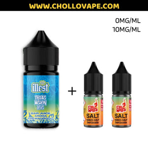 vaper muchas caladas melón ice sales de nicotina
