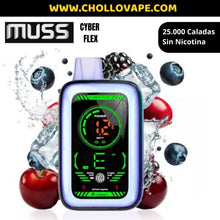 Cargar imagen en el visor de la galería, vaper desechable muss 25000 caladas 