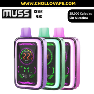 vaper desechable muss Flex 25000 caladas
