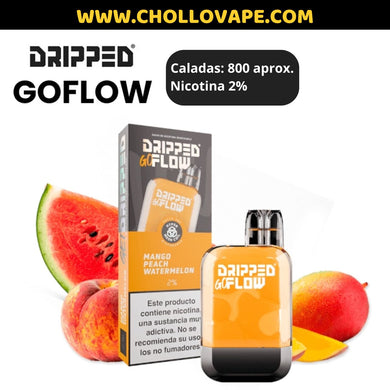 Pod Desechable Dripped Mango Peach Watermelon 800 nicotina 2%