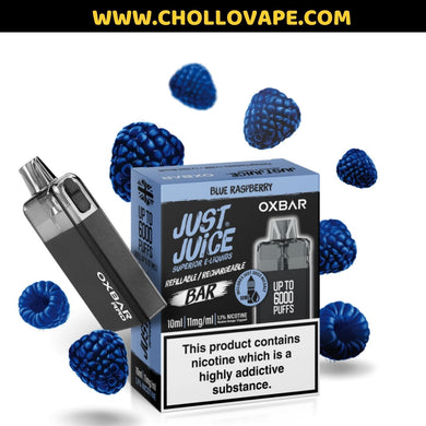 Pod Desechable Oxbar Just Juice - Blue Raspberry 6000 Caladas con Nicotina