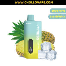 Cargar imagen en el visor de la galería, Vaper Muss Tech 8000 Puffs piña colada