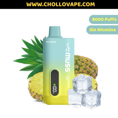 Vaper Muss Tech 8000 Puffs piña colada
