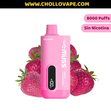 Cargar imagen en el visor de la galería, Muss Tech 8000 Puffs triple fresa