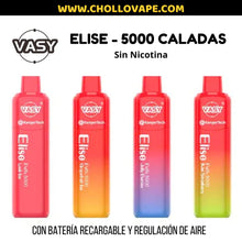 Cargar imagen en el visor de la galería, Pod desechable 5000 Caladas - Vasy Elise (Sin nicotina)