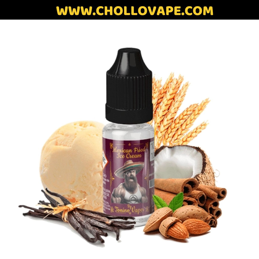 Tonino Vaper - Mexican Fried Ice Cream Sales de Nicotina 10ml Chollovape Tonino Vaper - Mexican Fried Ice Cream Sales de Nicotina 10ml Chollovape