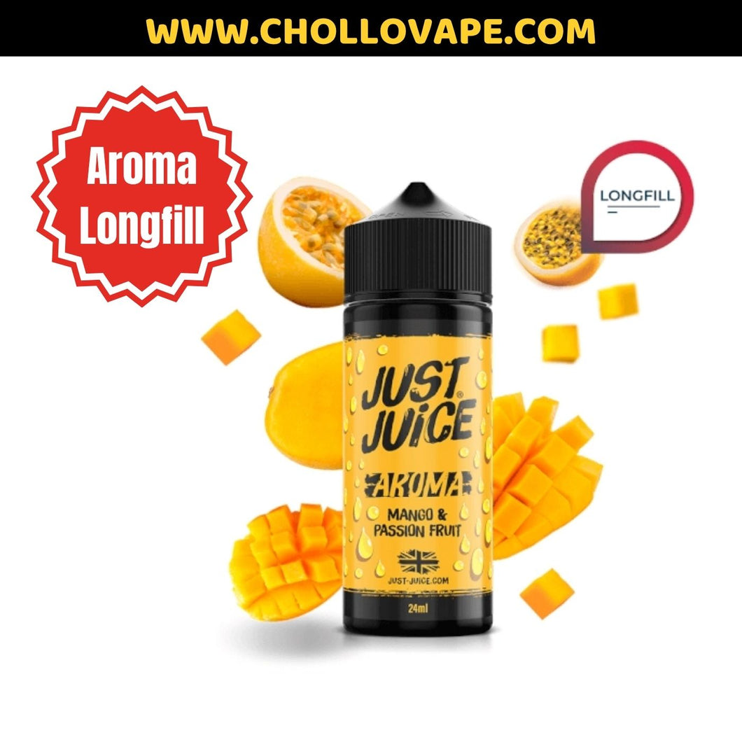 Aroma Concentrado Just Juice - Mango & Passion Fruit - Longfill 24ml