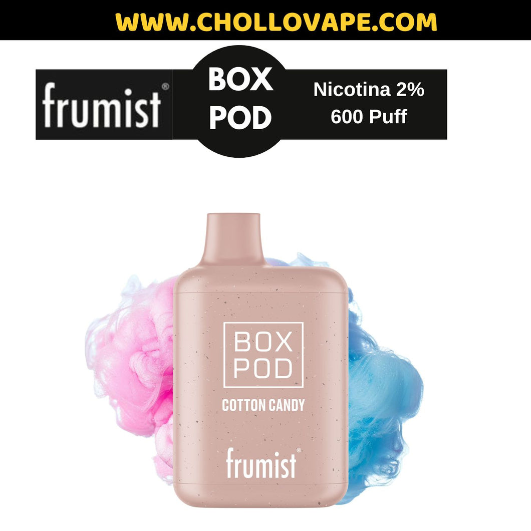 Pod Frumist Cotton Candy con nicotina