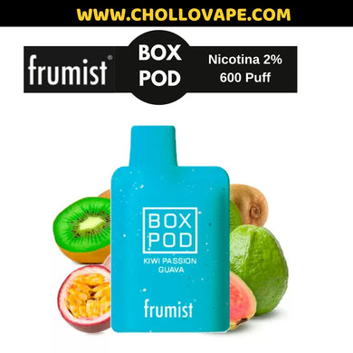 pod desechable frumist box kiwi pasion guava