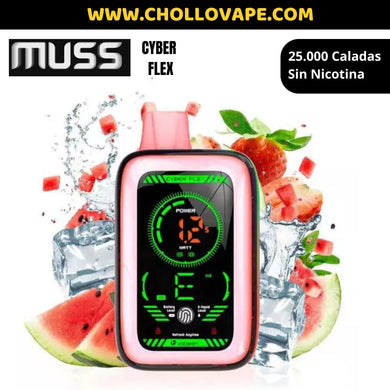 vaper muss 25000 caladas cyber flex