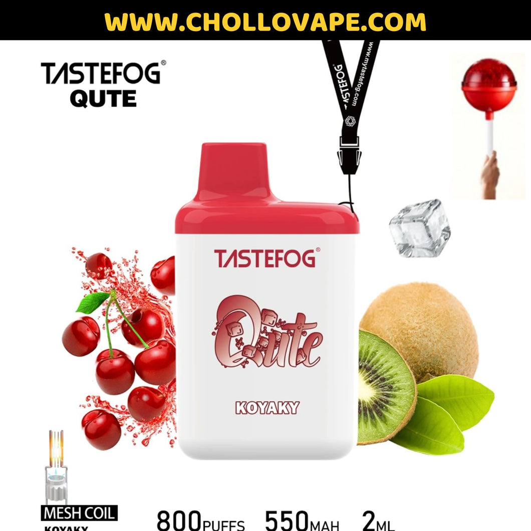 Pod desechable Tastefog Qute 800 caladas (2%)