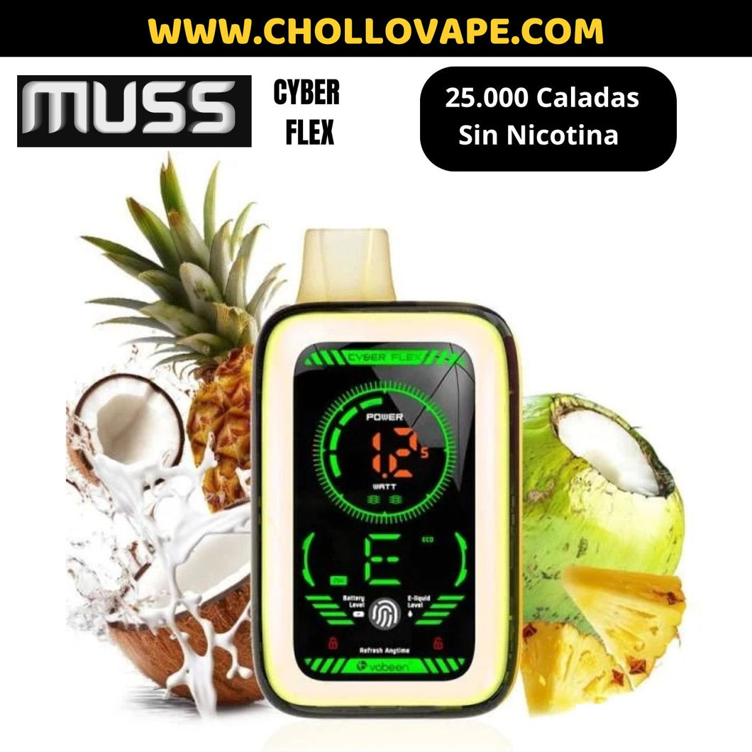 Muss pod desechable 25000 caladas cyber flex