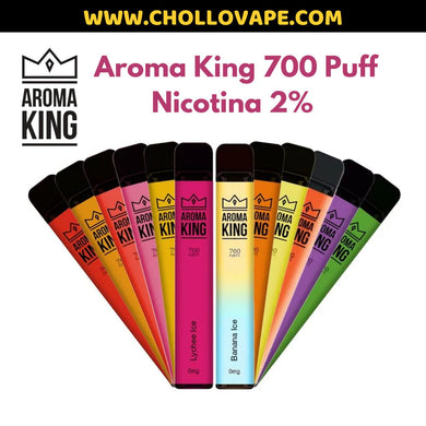 Pod Desechable Aroma King 700 Puff Nicotina 2%