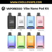 Cargar imagen en el visor de la galería, Vaporesso Vibe Nano Pod Kit Recargable 1100mAh