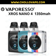 Cargar imagen en el visor de la galería, Vaporesso Xros Nano 4 - Pod Recargable 1350mah