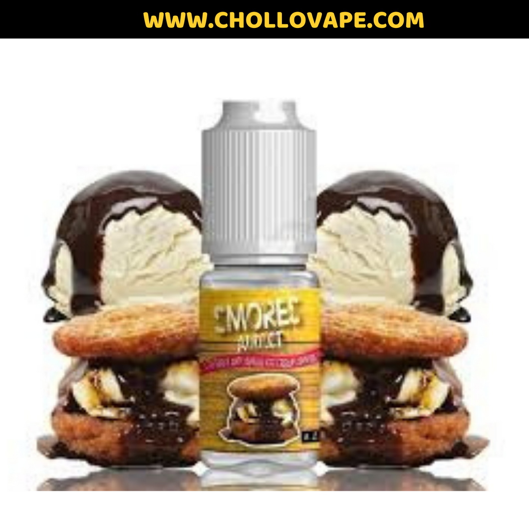 Aroma Churros and Vanilla Ice Cream - Smores Addict