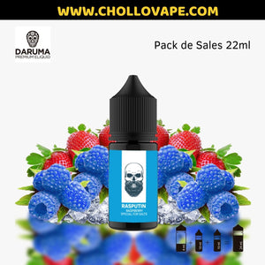 Pack sales de nicotina Rasputin Raspberry 22ml - Daruma Eliquids.