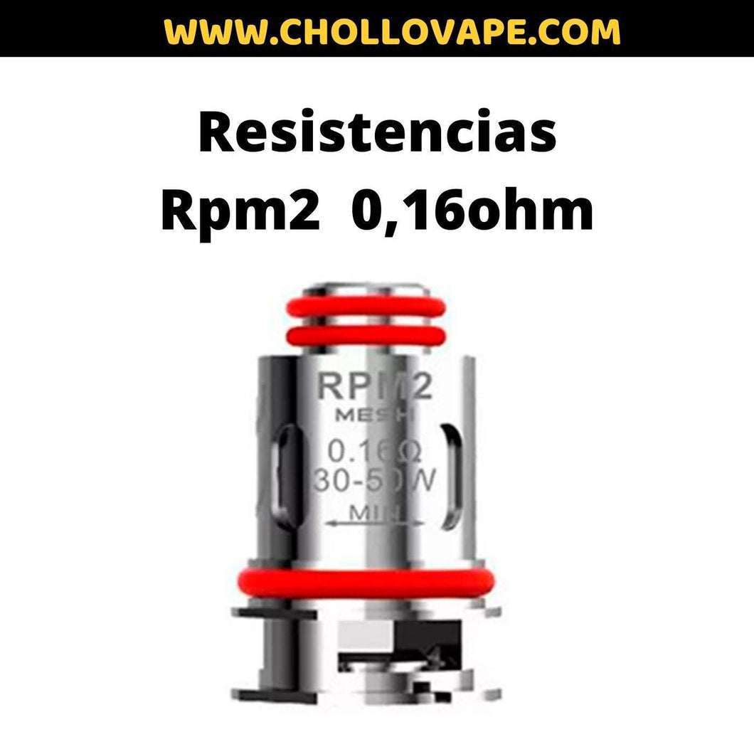 Resistencias Smok RPM2 Mesh Coil (0,16ohm)