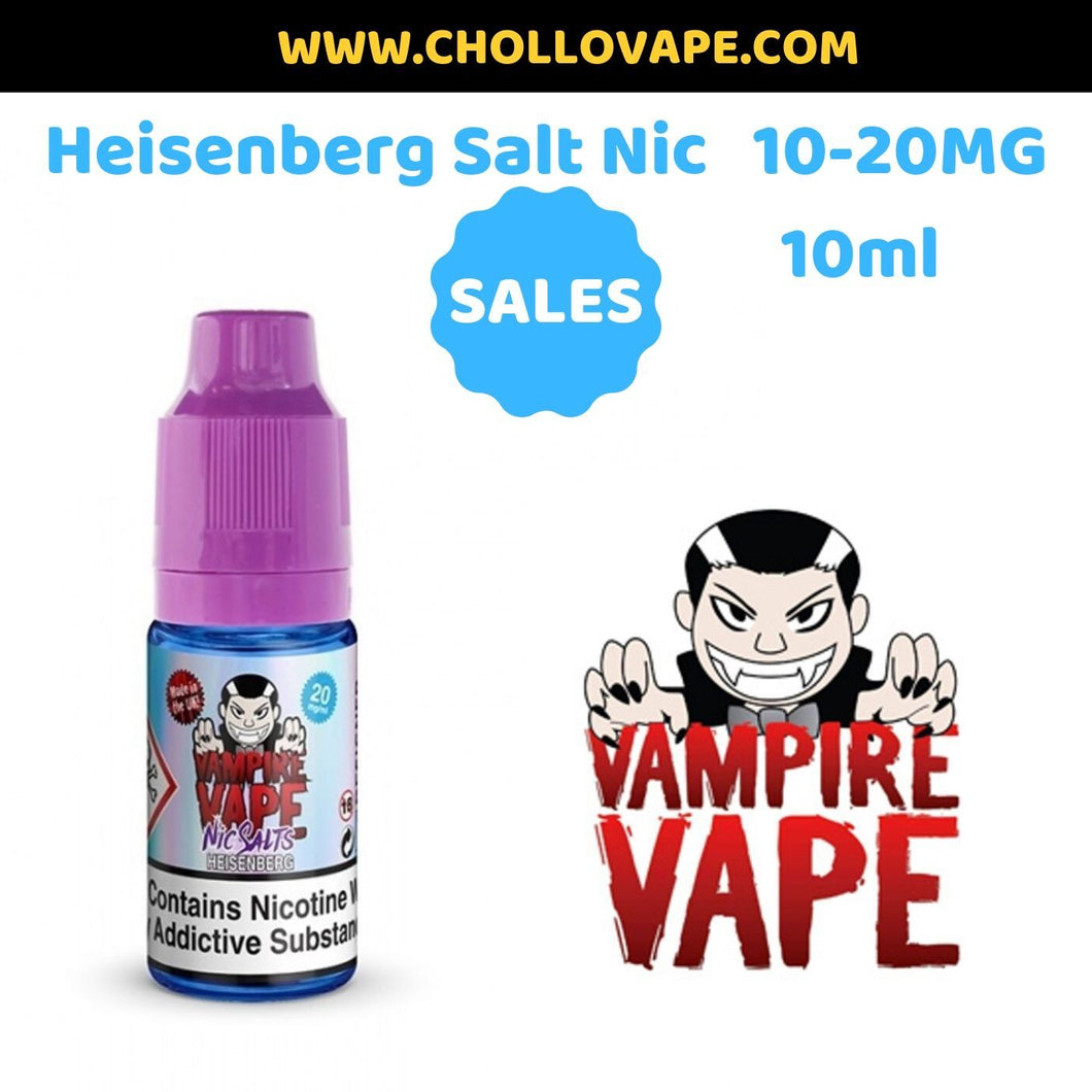 Sales de nicotina Heisenberg Vampire Vape