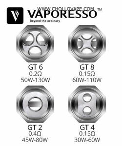 Resistencia Vaporesso GT4 Core For NRG Tank