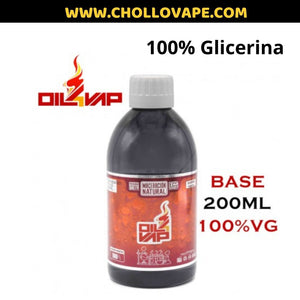 Base 100% Glicerina Oil4vap 200ml