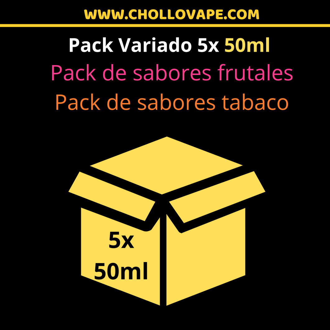 chollovape pack liquidos vapeo